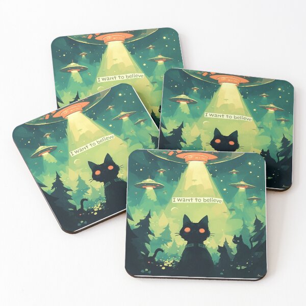 Item preview, Ufo Cats designed and sold by MendaciousMina.
