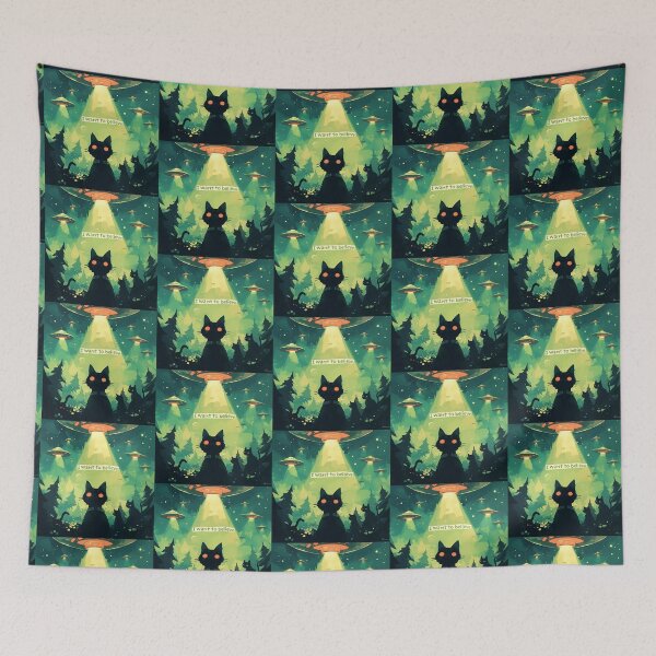 Item preview, Ufo Cats designed and sold by MendaciousMina.