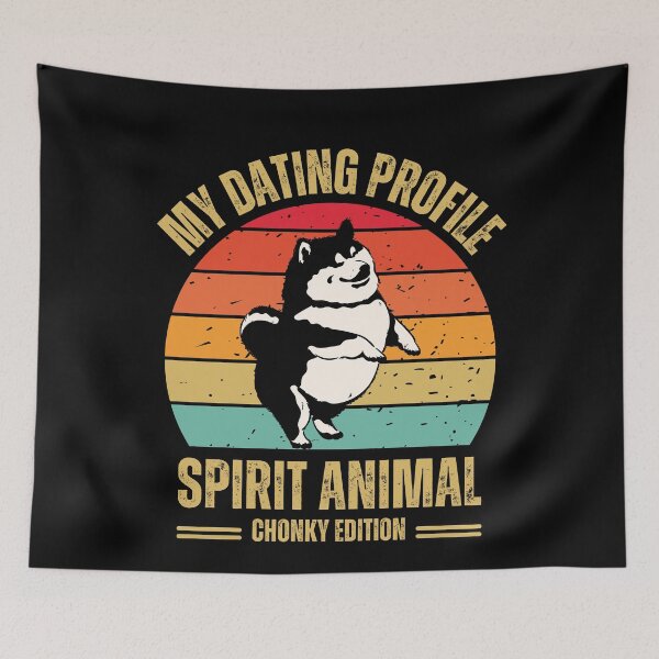 Item preview, My Dating Profile Spirit Animal  designed and sold by AussieWonders.