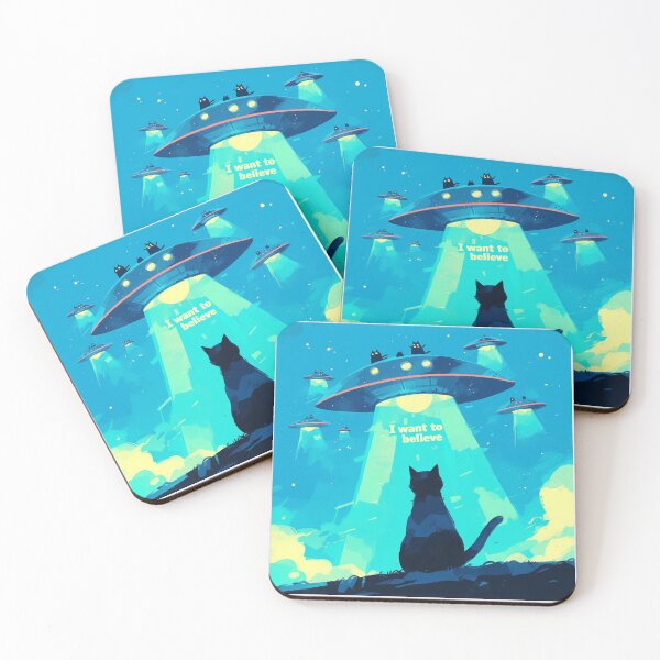 Item preview, Ufo Cats designed and sold by MendaciousMina.