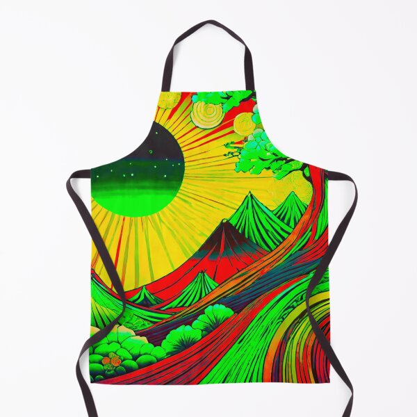 Item preview, Mountain Sunset Spectacle: Vibrant Multicolored Peaks designed and sold by GrizzlyCollective.