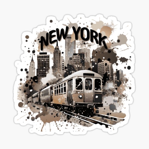 Item preview, New York Subway  designed and sold by Lina1993.