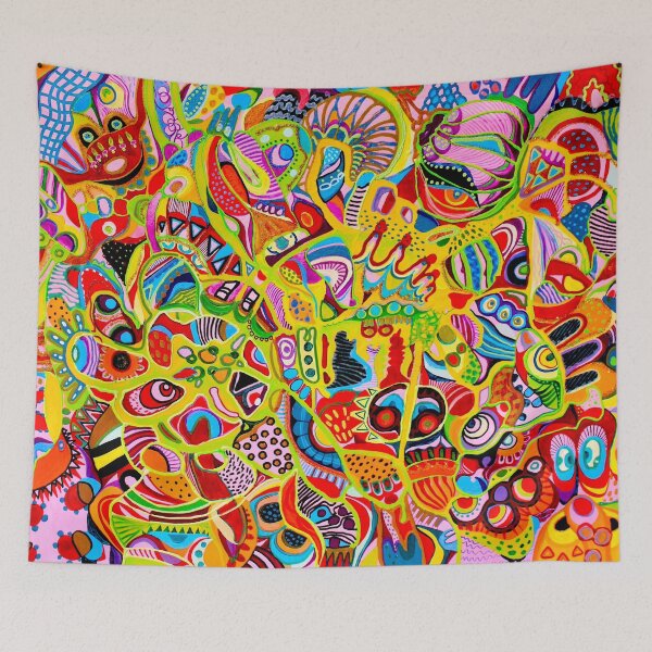 Item preview, 638. Magnificent Unique Colorful Abstract designed and sold by Veera Zukova.