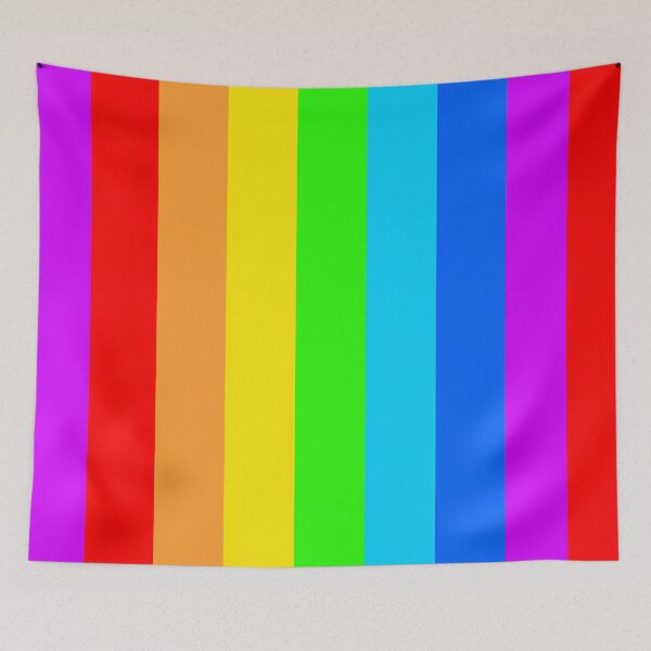 Item preview, Rainbow Pride Stripes Pop Art V1c designed and sold by RetrospectUK.