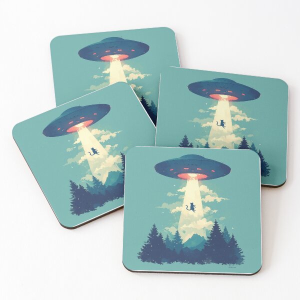 Item preview, Ufo Cats designed and sold by MendaciousMina.