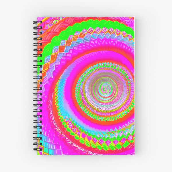 Item preview, Spiraling Harmony: Pink and Green Design designed and sold by GrizzlyCollective.