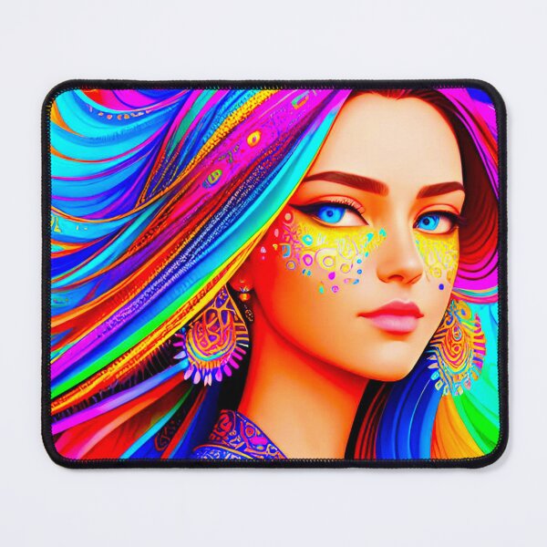 Item preview, Radiant Splendor: Vibrant and Beautiful Woman designed and sold by GrizzlyCollective.