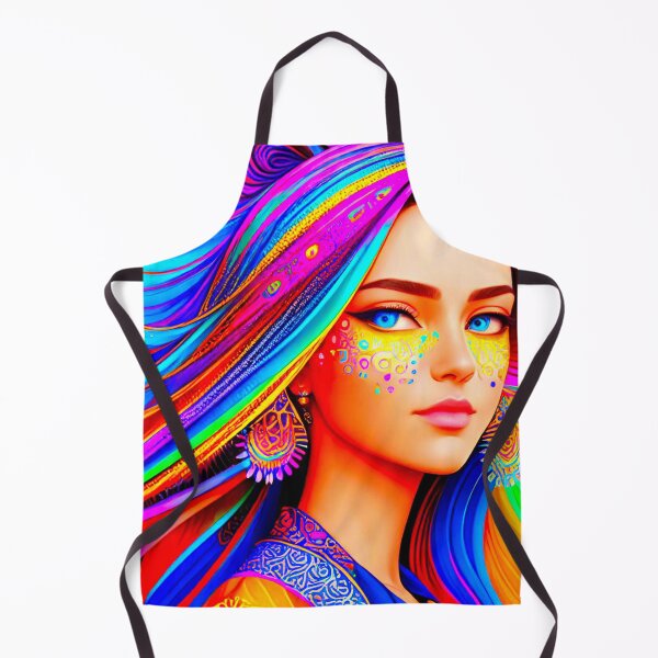 Item preview, Radiant Splendor: Vibrant and Beautiful Woman designed and sold by GrizzlyCollective.