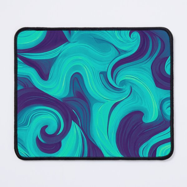 Item preview, Sapphire Mist: Blue Hues Smokey Pattern Design designed and sold by GrizzlyCollective.