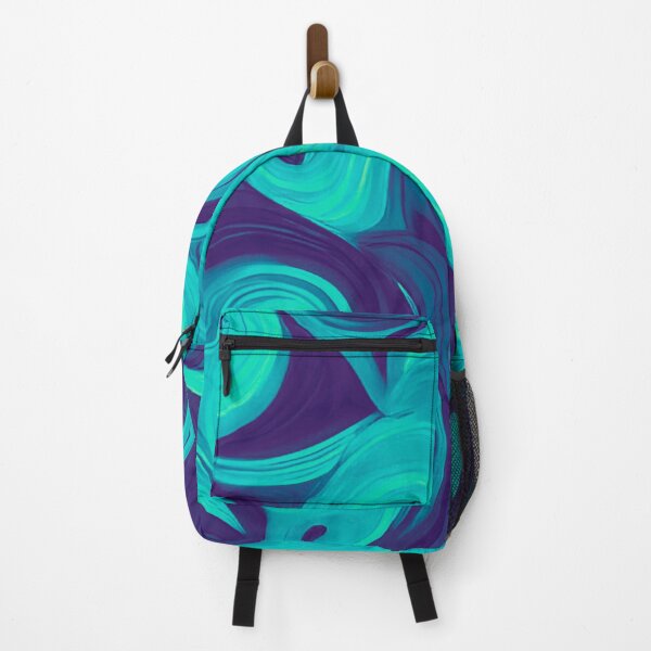 Item preview, Sapphire Mist: Blue Hues Smokey Pattern Design designed and sold by GrizzlyCollective.