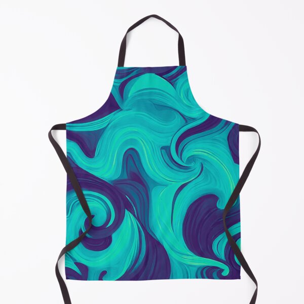 Item preview, Sapphire Mist: Blue Hues Smokey Pattern Design designed and sold by GrizzlyCollective.