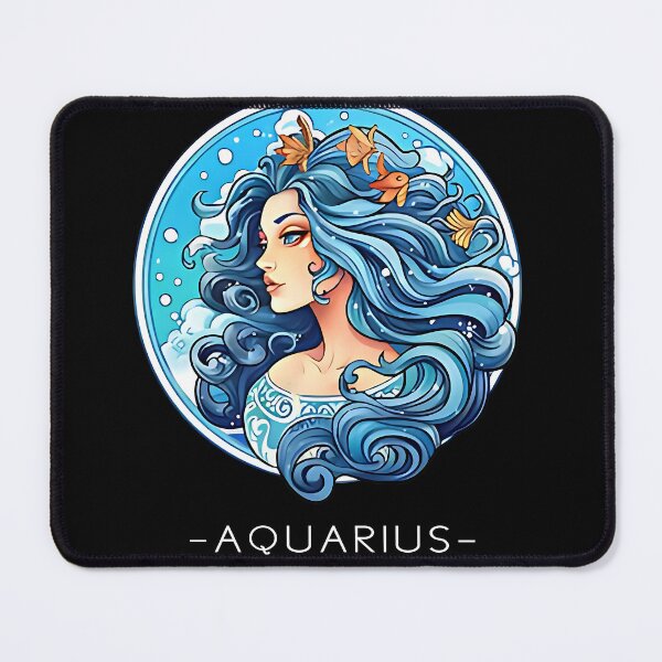 Item preview,  Zodiac Aquarius B designed and sold by LvlUpPrints.