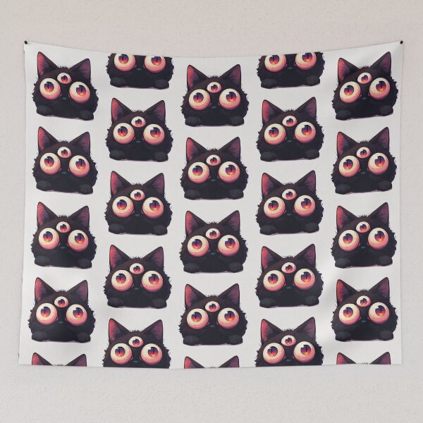Item preview, All seeing Cat designed and sold by MendaciousMina.