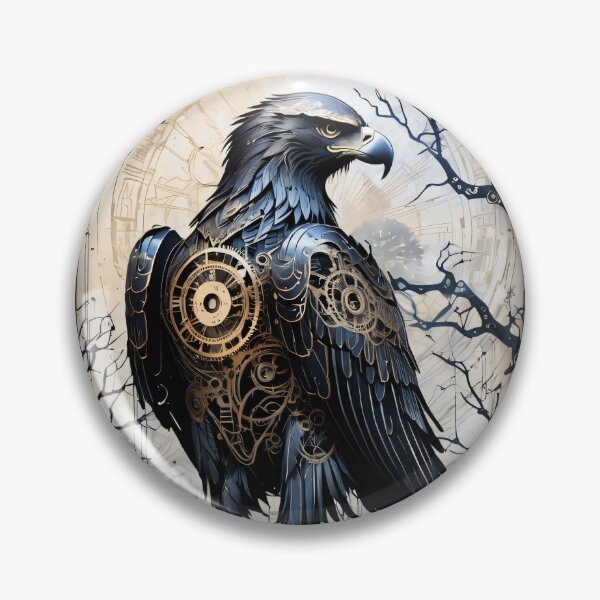 Item preview, Mechanical Eagle  designed and sold by ByteyCreatives.