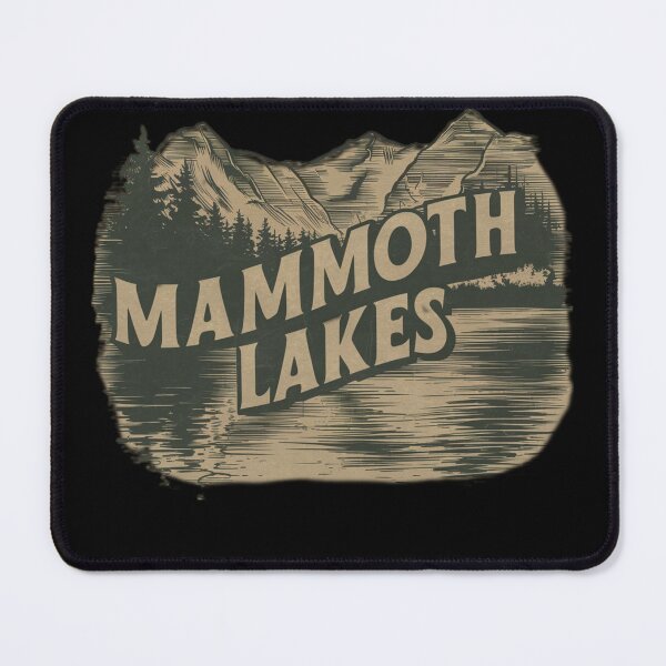 Item preview, Vintage Mammoth Lakes - California designed and sold by GroovyDino.