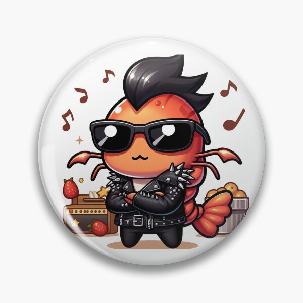 Item preview, Foodie Chibi Series - Shrimp Chan 005 designed and sold by xiaoxiaochibi.
