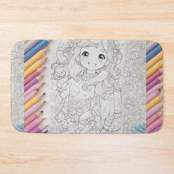 Item preview, Fun and Cheerful Coloring Sheets designed and sold by Sadia  Jannat.