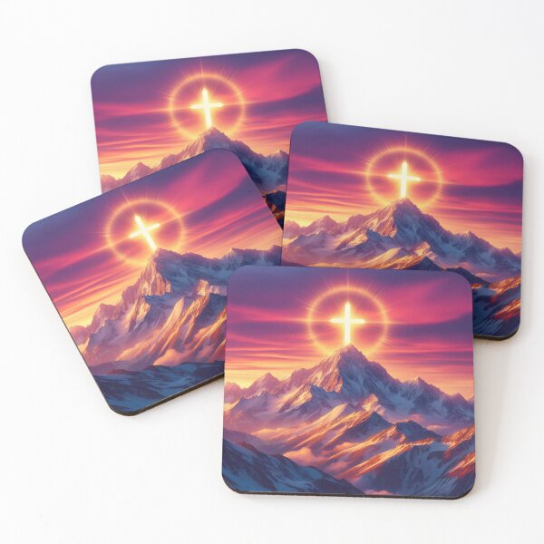 Item preview, Christian Cross Mountain Jezus designed and sold by KTGim.