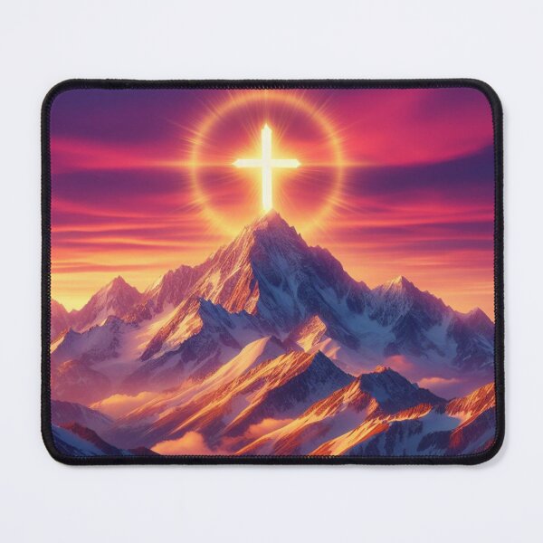 Item preview, Christian Cross Mountain Jezus designed and sold by KTGim.