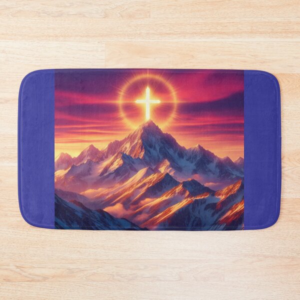 Item preview, Christian Cross Mountain Jezus designed and sold by KTGim.