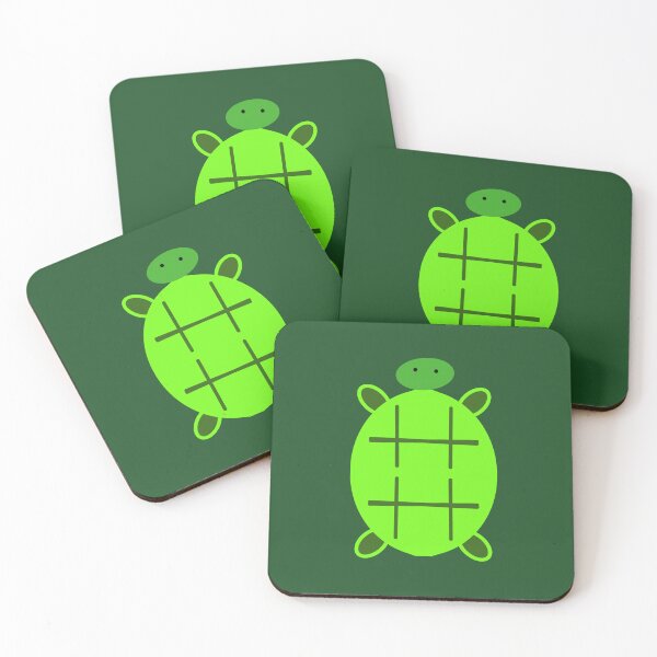 Item preview, Bold and Bright Green Turtle designed and sold by LiaIsabellaArt.