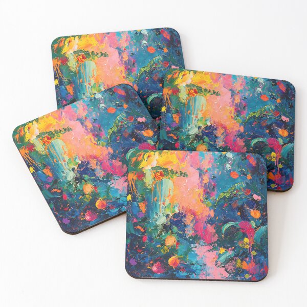 Item preview, Abstract Floral Tapestry designed and sold by unimuse.