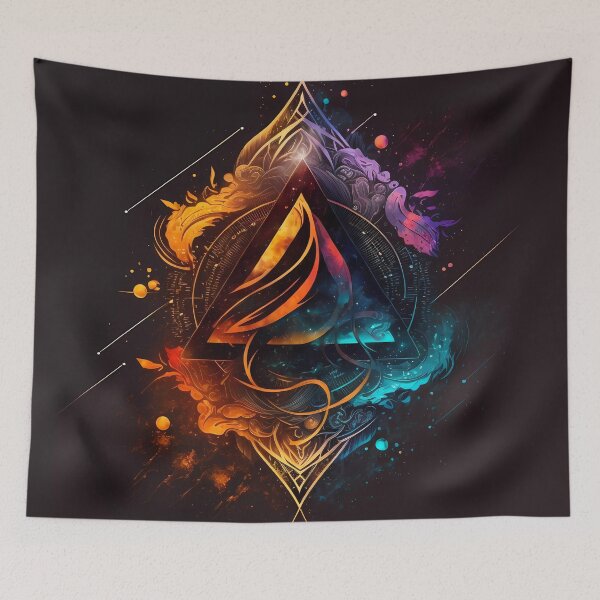 Item preview, “Geometric Shard of Lemuria” designed and sold by Art-Vortex-fr.