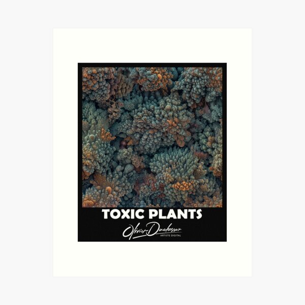 Aperçu de l'œuvre Toxic plant 65 créée et vendue par olivier duchossoir.
