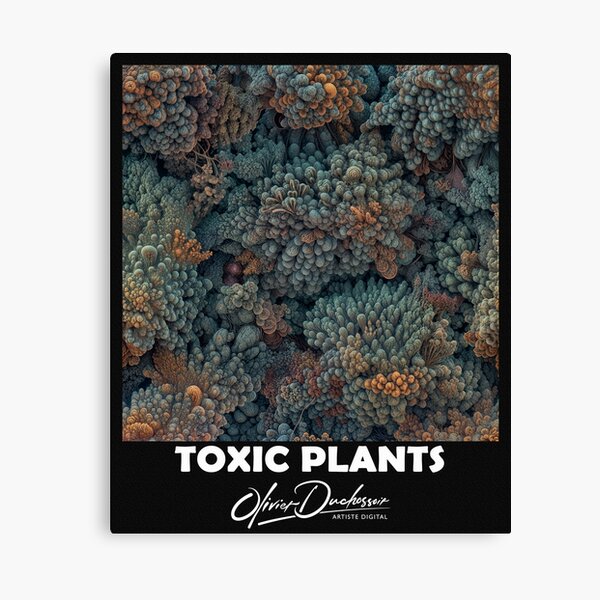 Aperçu de l'œuvre Toxic plant 65 créée et vendue par olivier duchossoir.