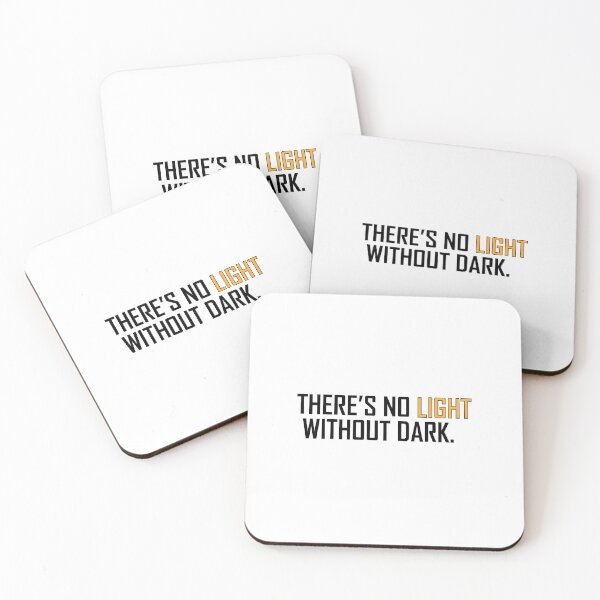 Item preview, There is no light without dark designed and sold by Positive Mindzet!.