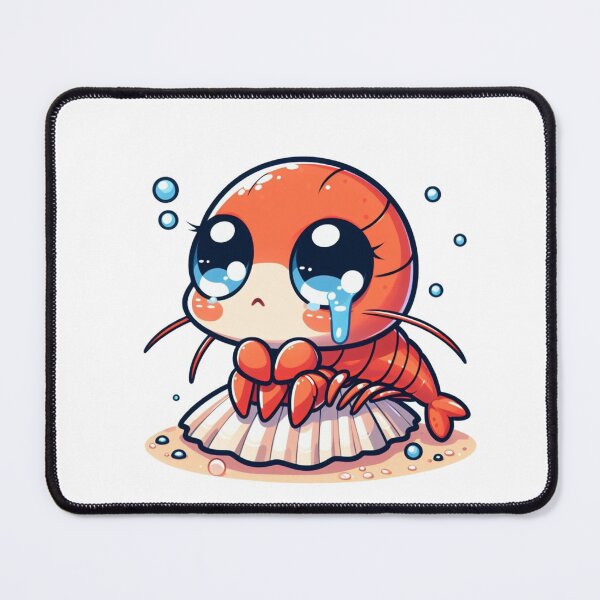 Item preview, Foodie Chibi Series - Shrimp Chan 007 designed and sold by xiaoxiaochibi.