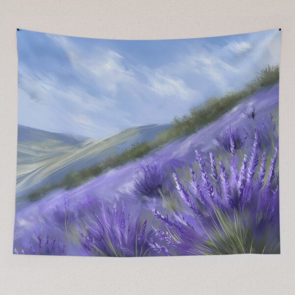 Item preview, Lavender Field Bliss designed and sold by unimuse.