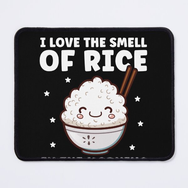 Item preview, Love The Smell of Rice in The Morning Funny Rice Lover designed and sold by BlueBerry-Pengu.