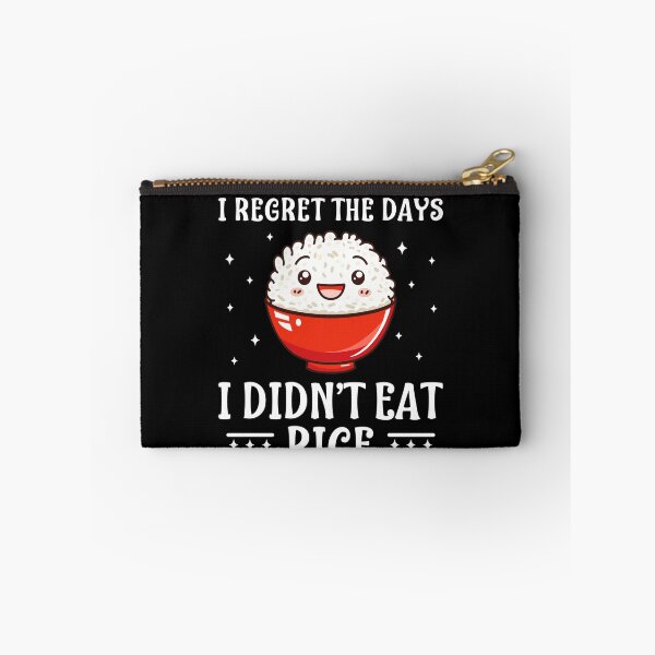 Item preview, I Regret The Days I Didn't Eat Rice Funny Rice Lover designed and sold by BlueBerry-Pengu.