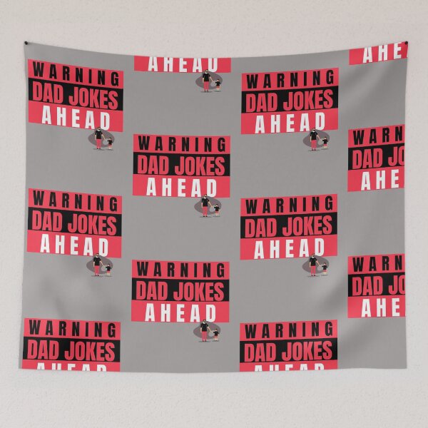 Item preview, Warning Dad Jokes Ahead - 1st Father's Day - Grandpa, Funny, Corny T-Shirt designed and sold by Rsn4AllSeasons.