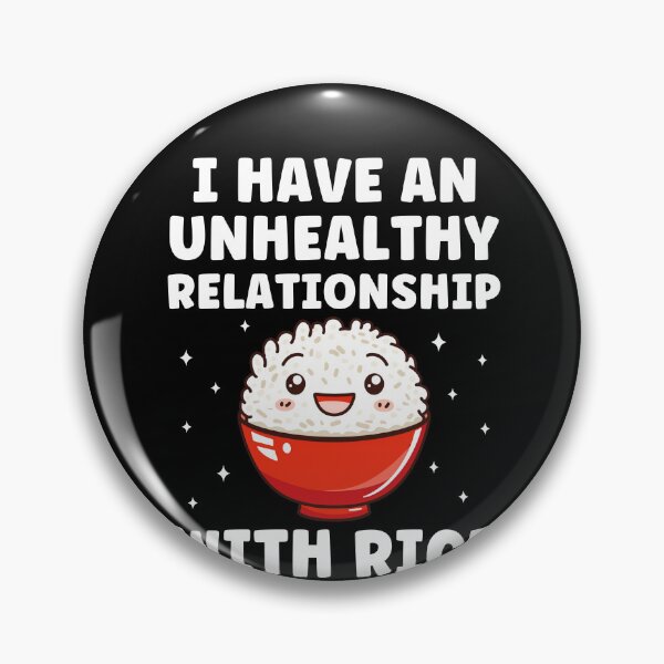 Item preview, Unhealthy Relationship with Rice Funny designed and sold by BlueBerry-Pengu.