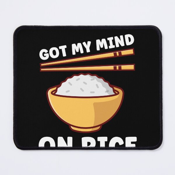 Item preview, Got My Mind on Rice Funny Fulipino designed and sold by BlueBerry-Pengu.