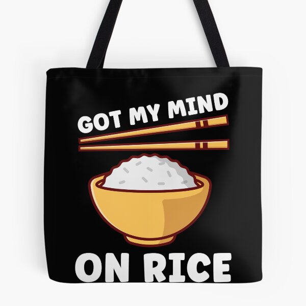 Item preview, Got My Mind on Rice Funny Fulipino designed and sold by BlueBerry-Pengu.