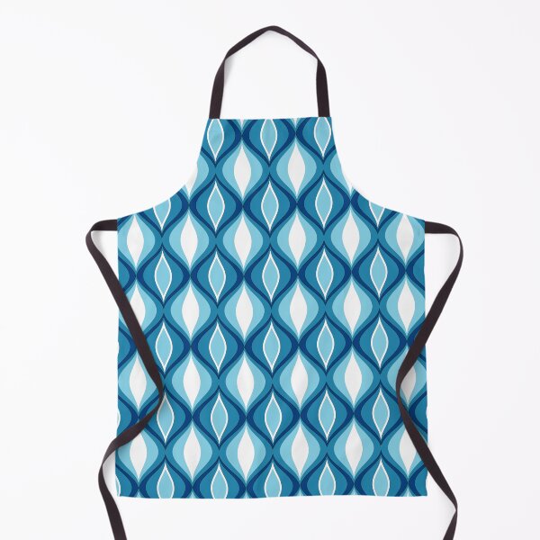 Item preview, Mid-Century Modern Diamonds, Denim Blues designed and sold by Marymarice.