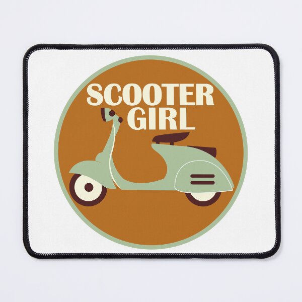 Item preview, Scooter Girl in green designed and sold by AceHamster.