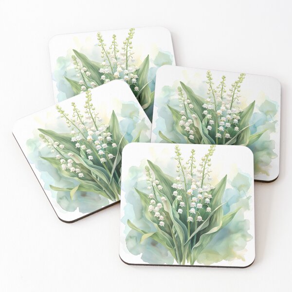 Item preview, Serene Lily: Watercolor Elegance designed and sold by AI-Only Creations.