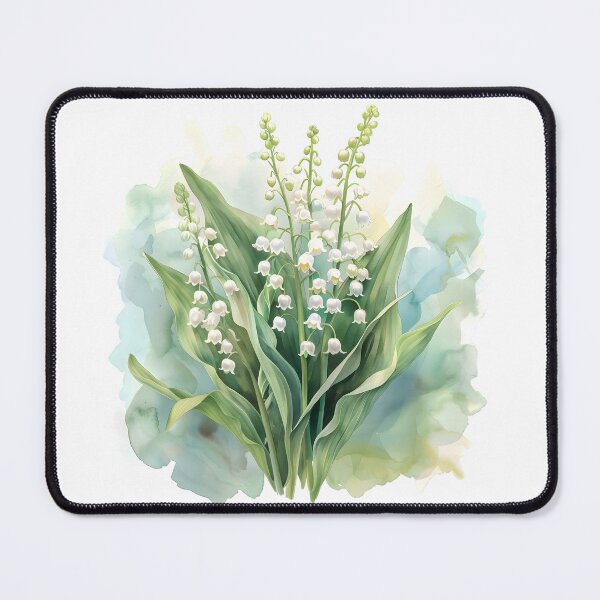 Item preview, Serene Lily: Watercolor Elegance designed and sold by AI-Only Creations.