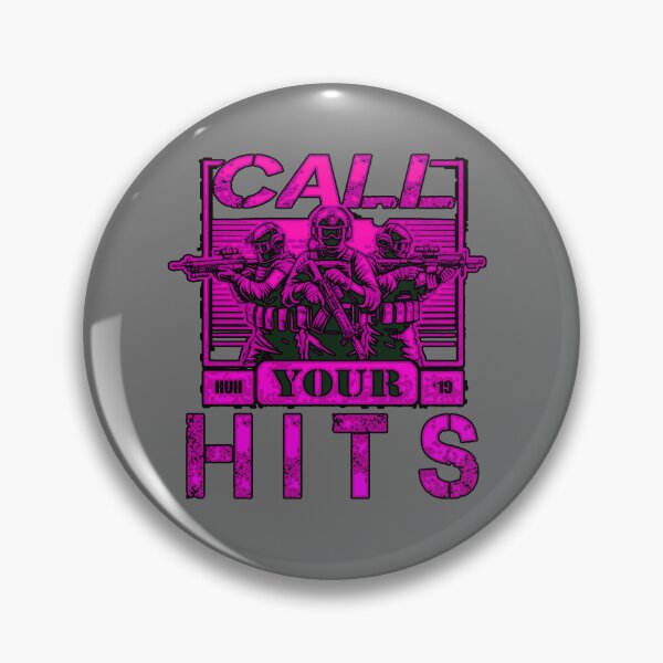 Item preview, Call Your Hits - In Your Face Pink designed and sold by NoMercyAirsoft.