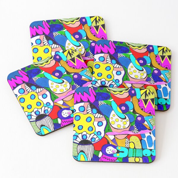 Item preview, 648.Psychedelic Kaleidoscope A Colorful Abstract Journey 30*17*0.1cm 2024  designed and sold by Veera Zukova.