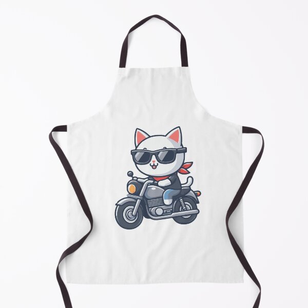 Item preview, Cat on motorbike kawaii designed and sold by SekoOne.