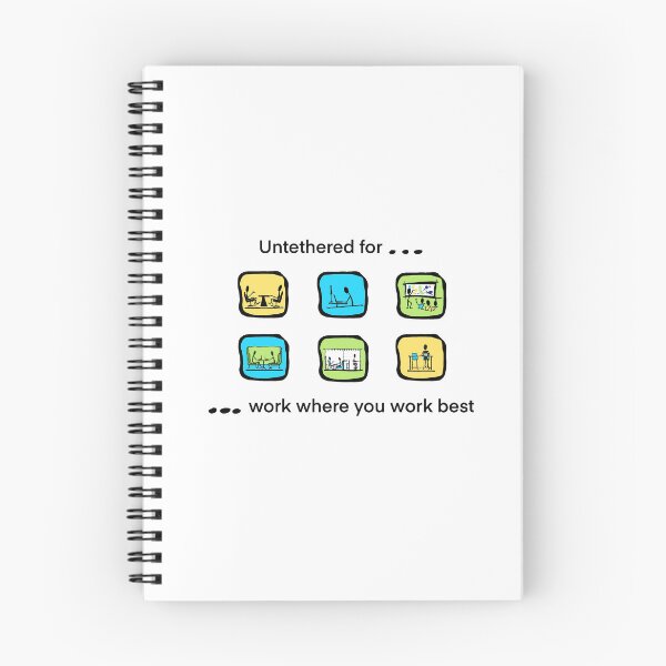 Item preview, Untethered for work where you work best designed and sold by spelczyn.