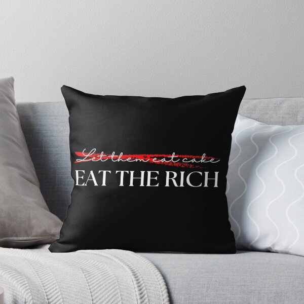 Item preview, Let them eat cake vs Eat the rich designed and sold by PinkLotusArt.