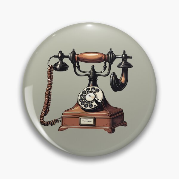 Item preview, Antique Vintage Rotary Phone | Classic Communication | Retro Decor designed and sold by Epic--Art.