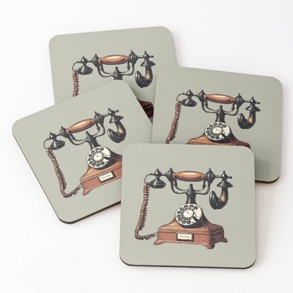 Item preview, Antique Vintage Rotary Phone | Classic Communication | Retro Decor designed and sold by Epic--Art.
