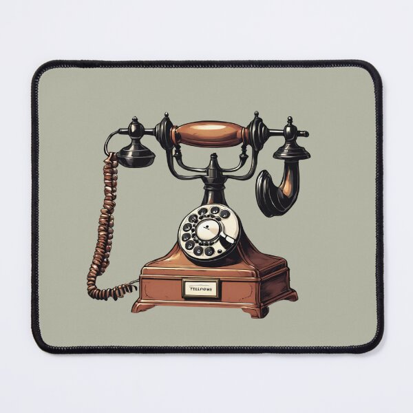 Item preview, Antique Vintage Rotary Phone | Classic Communication | Retro Decor designed and sold by Epic--Art.